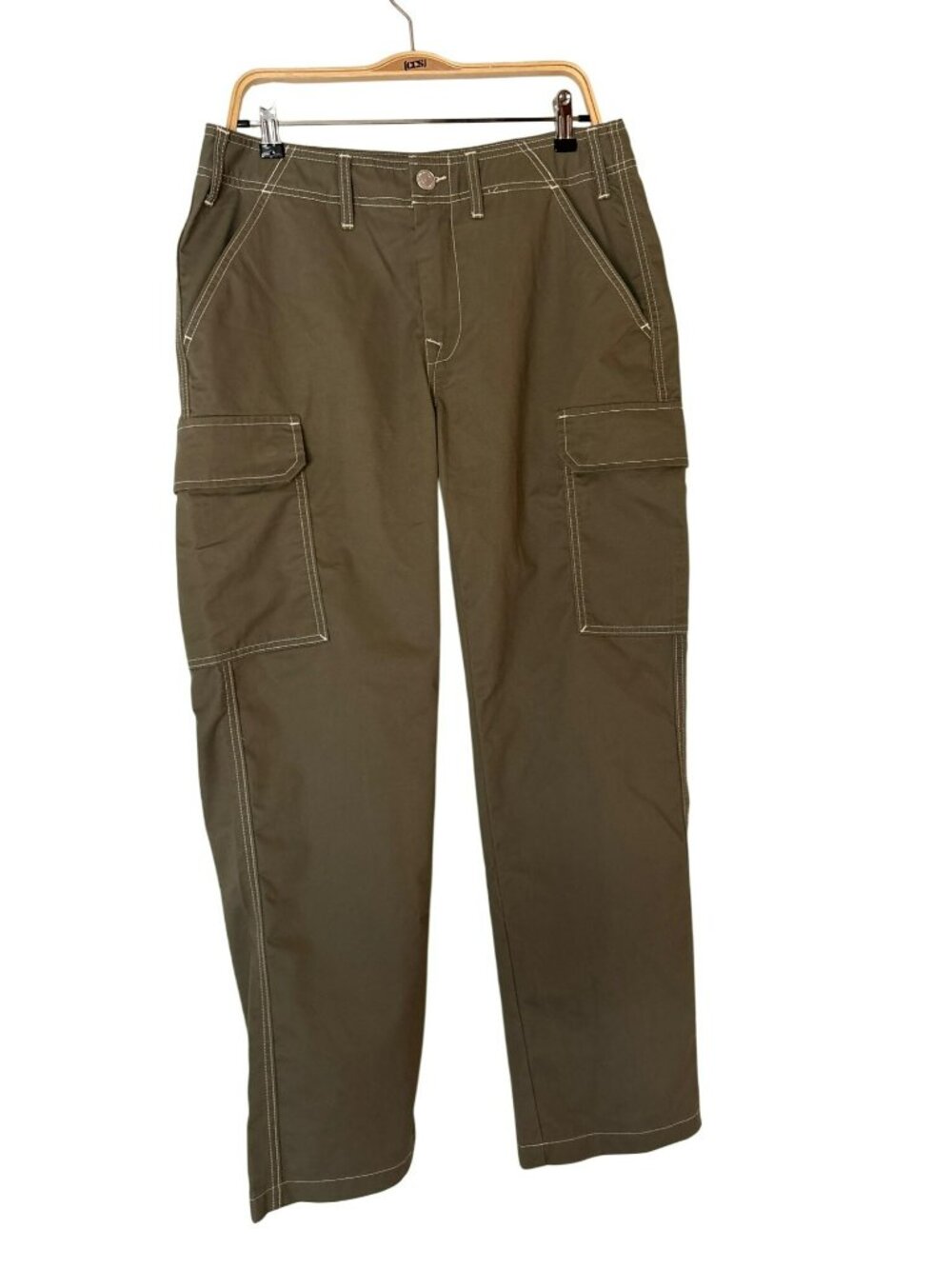 NWT True Religion Kalamata Green 108335 Cargo Pants Size 32